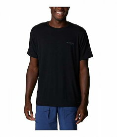 送料無料 コロンビア Columbia メンズ 男性用 ファッション Tシャツ PFG(TM) Fish Flag Tech Tee Short Sleeve - Black/Graphite Gradient
