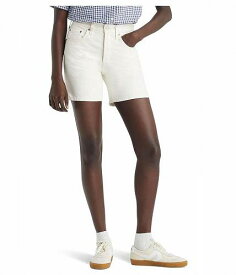 送料無料 リーバイス Levi&#039;s(R) Womens レディース 女性用 ファッション ショートパンツ 短パン 501 Mid Thigh Short - Ethereal Ecru Slit
