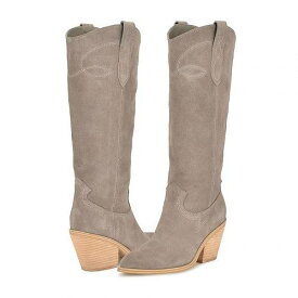 送料無料 ナインウエスト Nine West レディース 女性用 シューズ 靴 ブーツ ロングブーツ Smash - Taupe Suede