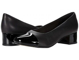 送料無料 クラークス Clarks レディース 女性用 シューズ 靴 ヒール Marilyn Sara - Black Leather/Synthetic Combination