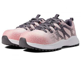 送料無料 Shoes for Crews レディース 女性用 シューズ 靴 スニーカー 運動靴 Heather II NCT - Grey/Pink