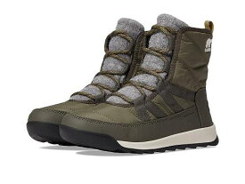 送料無料 ソレル SOREL レディース 女性用 シューズ 靴 ブーツ スノーブーツ Whitney(TM) II Short Lace Waterproof - Stone Green/Black