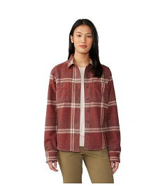 送料無料 マウンテンハードウエア Mountain Hardwear レディース 女性用 ファッション ボタンシャツ Plusher(TM) Long Sleeve Shirt - Clay Earth Plaid Print