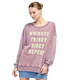 送料無料 ワイルドフォックス Wildfox レディース 女性用 ファッション パーカー スウェット Frisky Roadtrip Sweatshirt - Fig