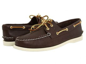 送料無料 スペリー Sperry レディース 女性用 シューズ 靴 ボートシューズ Authentic Original A/O 2 Eye - Brown