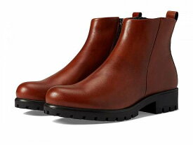 送料無料 エコー ECCO レディース 女性用 シューズ 靴 ブーツ アンクル ショートブーツ Modtray Hydromax Ankle Boot - Cognac