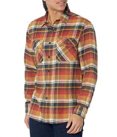 送料無料 ペンドルトン Pendleton メンズ 男性用 ファッション ボタンシャツ Burnside Flannel Shirt - Tan/Gold/Red Plaid