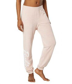 送料無料 ベアフードドリームズ Barefoot Dreams レディース 女性用 ファッション パジャマ 寝巻き CozyChic Ultra Lite(R) Barbie Sweatpants - Dusty Rose/White