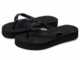 送料無料 ロキシー Roxy Kids レディース 女性用 シューズ 靴 サンダル Viva Platform - Black