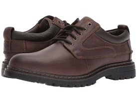 送料無料 ドッカーズ Dockers メンズ 男性用 シューズ 靴 オックスフォード 紳士靴 通勤靴 Warden Plain Toe Oxford - Red/Brown Soft Oiled Crazyhorse