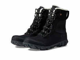 送料無料 ボグス Bogs レディース 女性用 シューズ 靴 ブーツ スノーブーツ Arcata Urban Leather Tall - Black