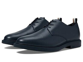 送料無料 ボス BOSS メンズ 男性用 シューズ 靴 オックスフォード 紳士靴 通勤靴 Larry Lace-Up Leather Derby Shoes - Whale Blue