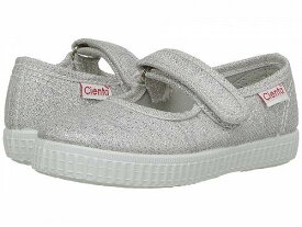 送料無料 シエンタ Cienta Kids Shoes 女の子用 キッズシューズ 子供靴 スニーカー 運動靴 56013 (Infant/Toddler/Little Kid/Big Kid) - Silver