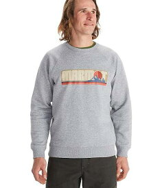送料無料 マーモット Marmot メンズ 男性用 ファッション パーカー スウェット Montane Crew Sweatshirt - Grey Heather