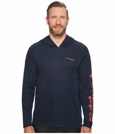 送料無料 コロンビア Columbia メンズ 男性用 ファッション パーカー スウェット Big &amp; Tall Terminal Tackle Hoodie - Collegiate Navy/Sunset Red Logo