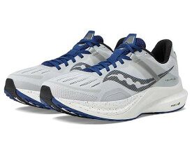 送料無料 サッカニー Saucony メンズ 男性用 シューズ 靴 スニーカー 運動靴 Tempus - Concrete/Indigo