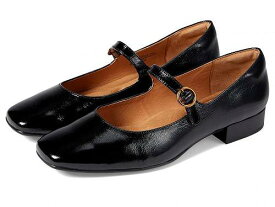 送料無料 ソフト Sofft レディース 女性用 シューズ 靴 フラット Elsey - Black Patent