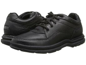 送料無料 ロックポート Rockport メンズ 男性用 シューズ 靴 オックスフォード 紳士靴 通勤靴 World Tour Classic Walking Shoe - Black Tumbled Leather