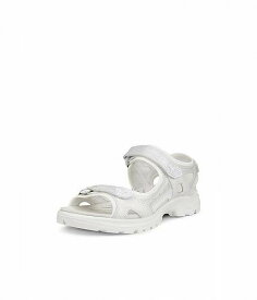 送料無料 エコー スポーツ ECCO Sport レディース 女性用 シューズ 靴 サンダル Yucatan Sandal - White/Iridescent Nubuck