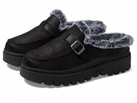 送料無料 スケッチャーズ SKECHERS レディース 女性用 シューズ 靴 スリッパ Shindigs - Forever Retro - Black/Black