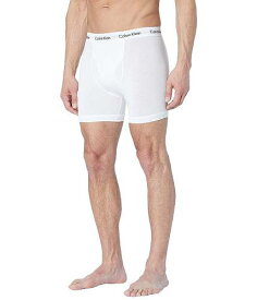 送料無料 カルバンクライン Calvin Klein Underwear メンズ 男性用 ファッション 下着 Cotton Stretch Boxer Brief 3-Pack - White