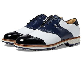 送料無料 フットジョイ FootJoy メンズ 男性用 シューズ 靴 スニーカー 運動靴 Premiere Series - Wilcox Golf Shoes - White/Navy/Black