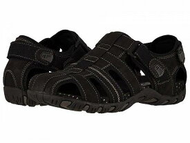 送料無料 ナンブッシュ Nunn Bush メンズ 男性用 シューズ 靴 サンダル Rio Bravo Fisherman Sandal - Black