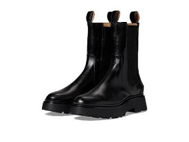 送料無料 AllSaints レディース 女性用 シューズ 靴 ブーツ チェルシーブーツ アンクル Amber Boot - Black