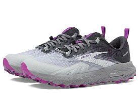 送料無料 ブルックス Brooks レディース 女性用 シューズ 靴 スニーカー 運動靴 Cascadia 17 - Oyster/Blackened Pearl/Purple