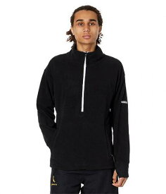 送料無料 ヴォルコム Volcom Snow メンズ 男性用 ファッション アウター ジャケット コート ジャケット Polar Fleece Mock 1/2 Zip - Black