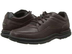 送料無料 ロックポート Rockport メンズ 男性用 シューズ 靴 オックスフォード 紳士靴 通勤靴 World Tour Classic Walking Shoe - Brown Tumbled Leather