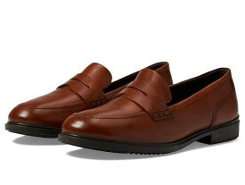 送料無料 エコー ECCO レディース 女性用 シューズ 靴 ローファー ボートシューズ Dress Classic 15 Penny Loafer - Cognac