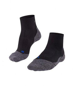 送料無料 ファルケ Falke ファッション ソックス 靴下 TK2 Short Cool Comfort Trekking Socks - Black
