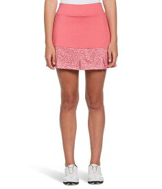 送料無料 キャラウェイ Callaway レディース 女性用 ファッション スカート 17&quot; Shape Shifter Geo Skort - Fruit Dove