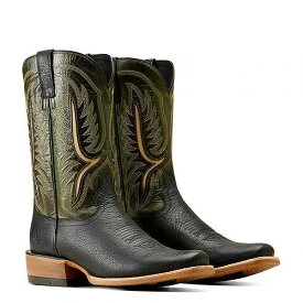 送料無料 アリアト Ariat メンズ 男性用 シューズ 靴 ブーツ ウエスタンブーツ Stadtler Western Boots - Best in Black