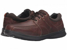 送料無料 クラークス Clarks メンズ 男性用 シューズ 靴 スニーカー 運動靴 Cotrell Walk - Tobacco Oily Leather
