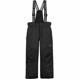 送料無料 カミック Kamik Kids 女の子用 ファッション 子供服 スノーパンツ Bella Insulated Suspender Pants (Toddler/Little Kids/Big Kids) - Black