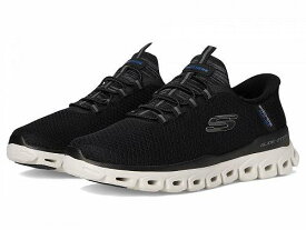 送料無料 スケッチャーズ SKECHERS メンズ 男性用 シューズ 靴 スニーカー 運動靴 Glide-Step Noxus Hands Free Slip-in - Black