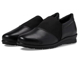 送料無料 デービッドテール David Tate レディース 女性用 シューズ 靴 フラット Dynasty - Black Calfskin Leather