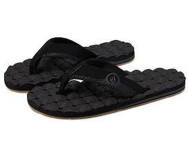 送料無料 ヴォルコム Volcom メンズ 男性用 シューズ 靴 サンダル Recliner Sandals - Black Destructo