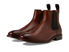送料無料 フローシャイム Florsheim メンズ 男性用 シューズ 靴 オックスフォード 紳士靴 通勤靴 Rucci Plain Toe Gore Boot - Cognac