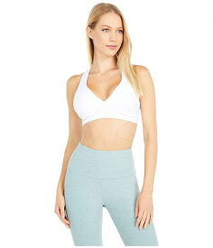 送料無料 ビヨンドヨガ Beyond Yoga レディース 女性用 ファッション 下着 ブラジャー Spacedye Lift Your Spirits Bra - Cloud White