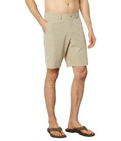 送料無料 ルーカ RVCA メンズ 男性用 ファッション ショートパンツ 短パン Balance 20&quot; Hybrid Shorts - Khaki