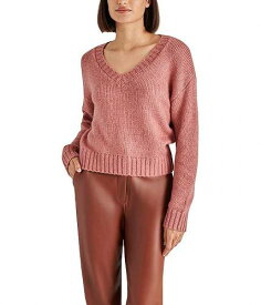 送料無料 スティーブマデン Steve Madden レディース 女性用 ファッション セーター Houston Sweater - Rose