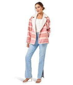 送料無料 エルスペース L*Space レディース 女性用 ファッション アウター ジャケット コート Plaid About You Jacket - Seashore Oasis