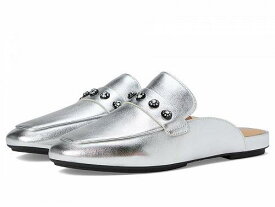 送料無料 フィットフロップ FitFlop レディース 女性用 シューズ 靴 フラット Delicato Crystal-Cluster Soft M/Leather Mules - Silver