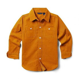 送料無料 Janie and Jack 男の子用 ファッション 子供服 ボタンシャツ Cord Button-Up Shirt (Toddler/Little Kids/Big Kids) - Yellow