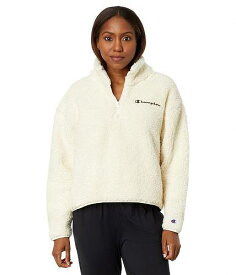 送料無料 チャンピオン Champion レディース 女性用 ファッション パーカー スウェット Sherpa 1/4 Zip - Natural