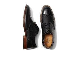 送料無料 フローシャイム Florsheim メンズ 男性用 シューズ 靴 オックスフォード 紳士靴 通勤靴 Rucci Wing Tip Oxford - Black Smooth