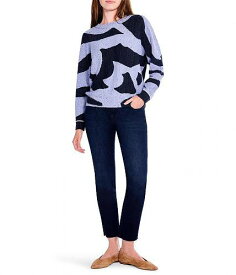送料無料 ニックアンドゾー NIC+ZOE レディース 女性用 ファッション セーター Dusk Days Sweater - Blue Multi